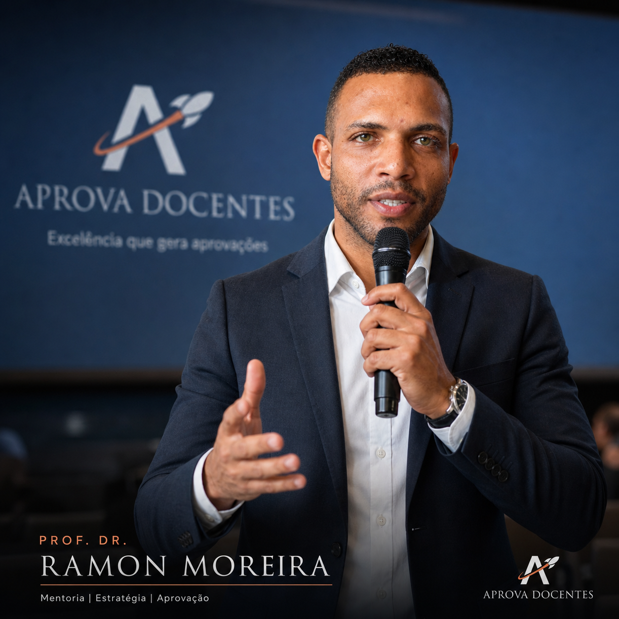 Prof. Dr. Ramon Moreira palestrando